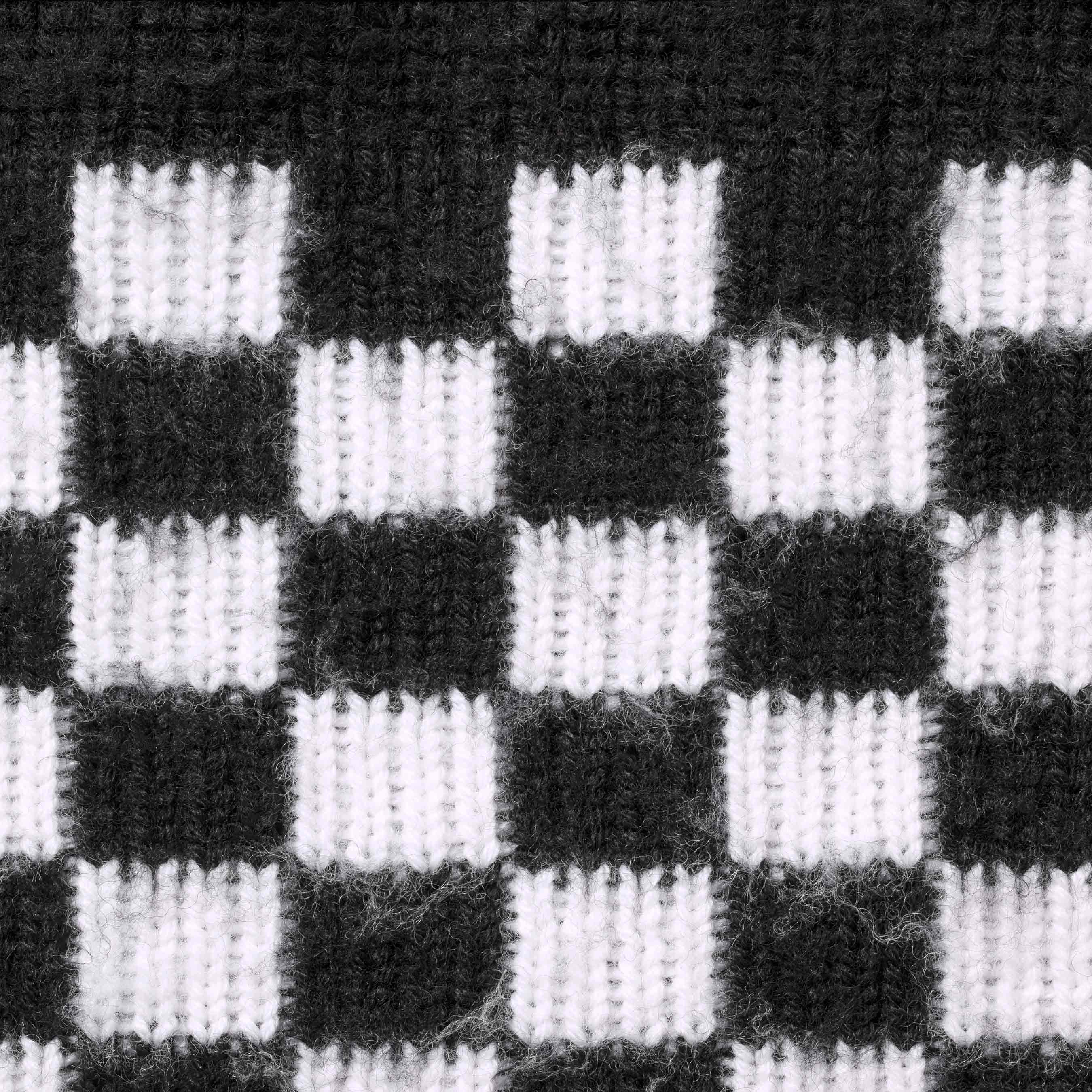 Checkerboard Pilled Sweater view 5